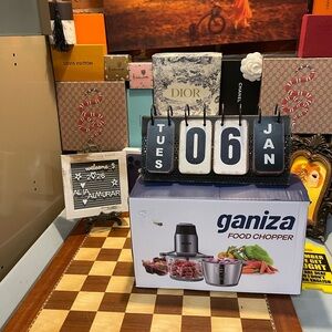 Ganiza Food Processor, 2-Speed Food Chopper Meat Grinder l